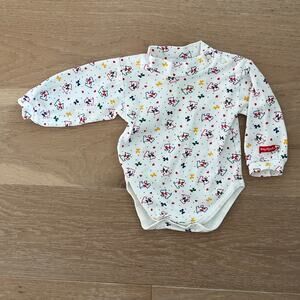 Vintage Baby OshKosh B’gosh Bodysuit Scottie Dog Hearts Valentine 6–9 Months